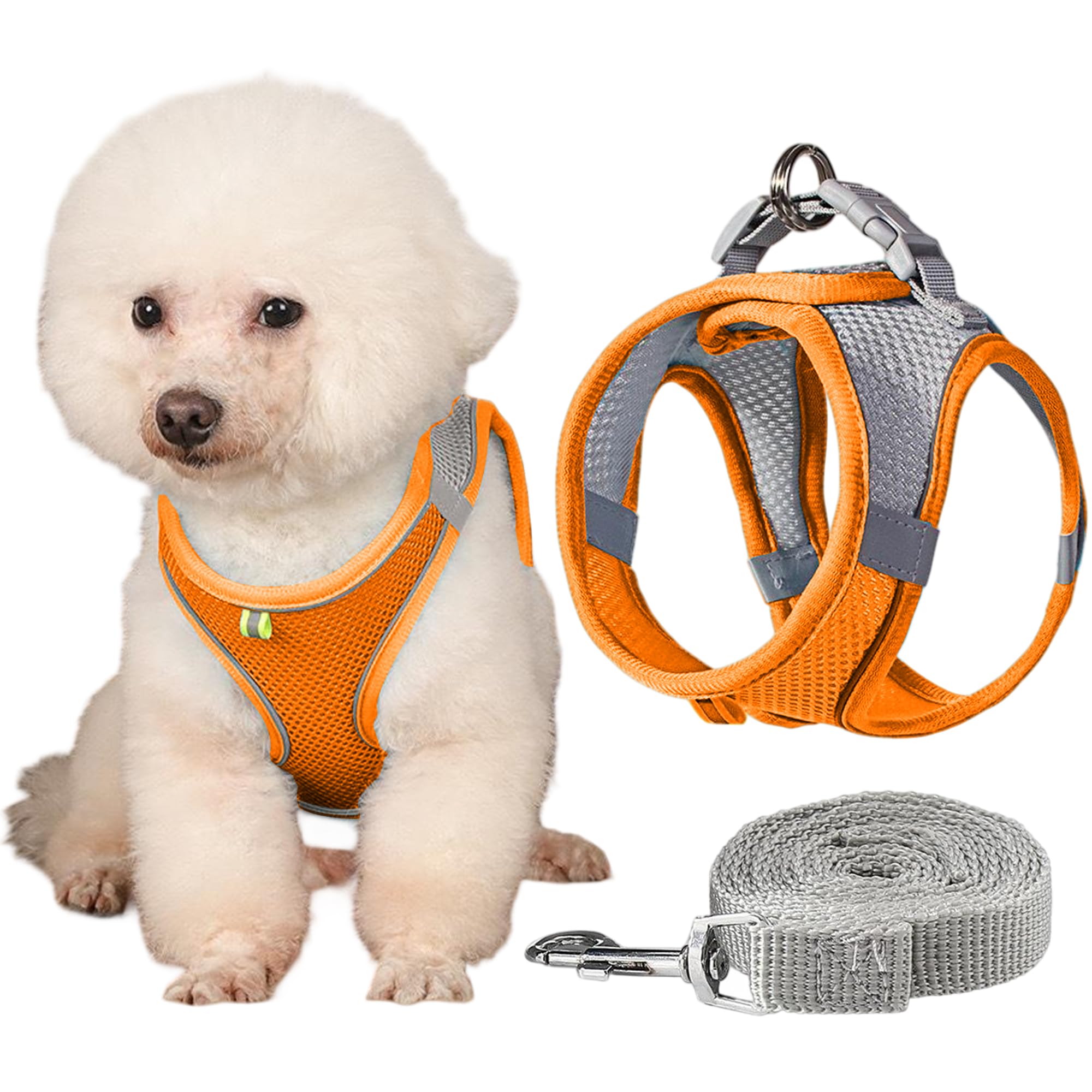 Amazon | 犬 ハーネス DPEAN リード セット 犬用胴輪 小型犬 中型犬